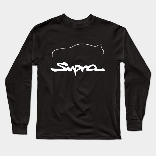 Toyota Supra MKIV JZA80 Long Sleeve T-Shirt by racingfactory